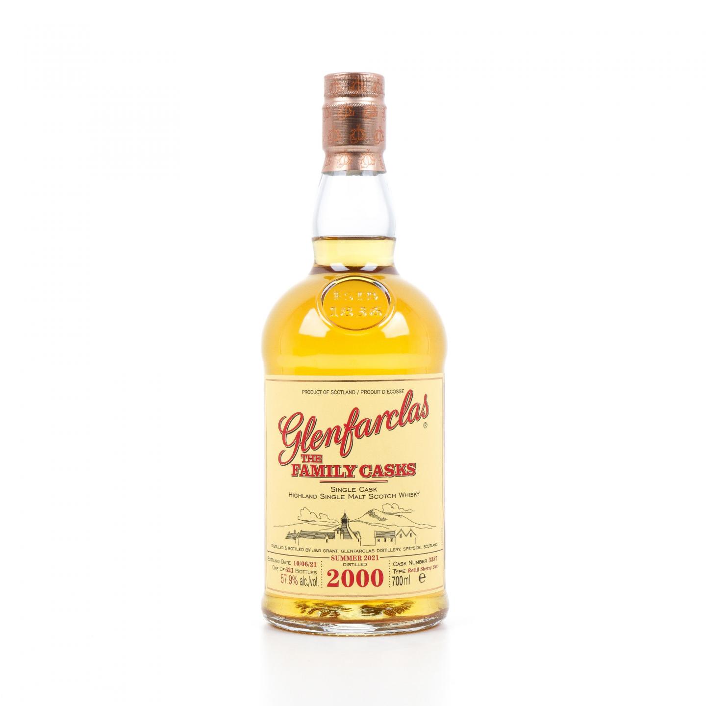 格兰花格 2000-2021 家族桶 雪莉单桶#3387