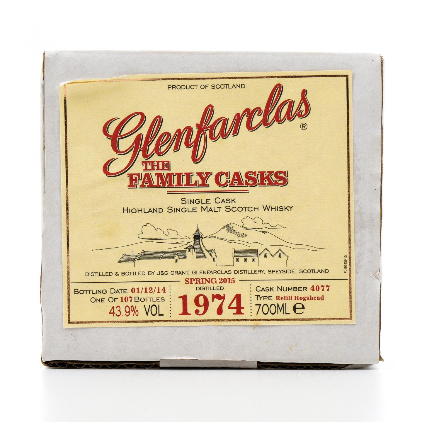 格兰花格 1974-2014 家族桶#4077