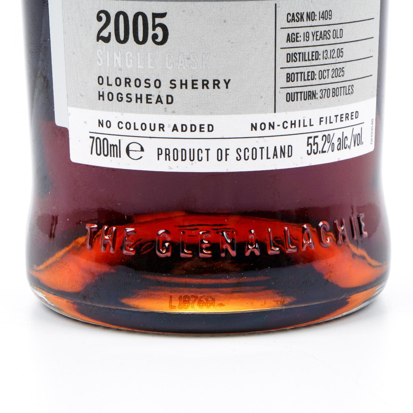 格兰纳里奇 19年 2005-2025 雪莉单桶#1409