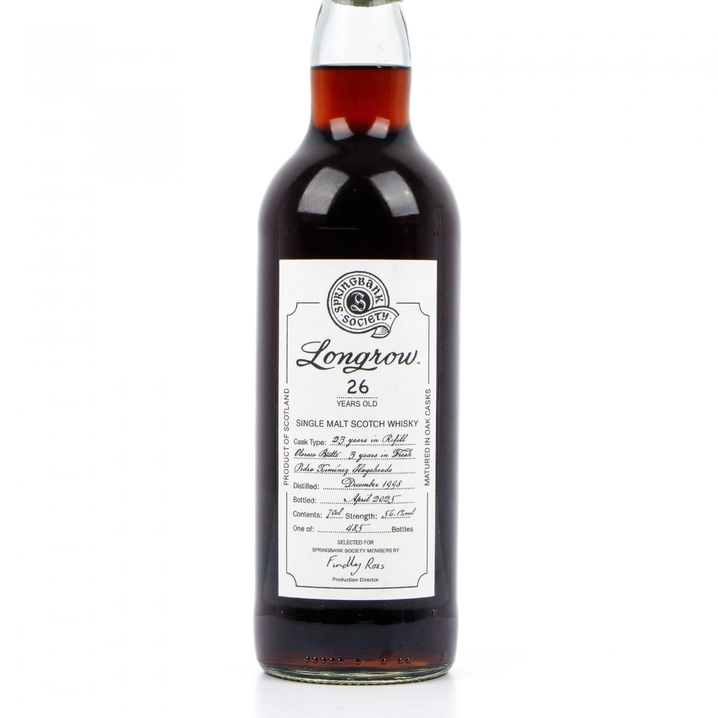 朗格罗 26年 1998-2025 云顶协会出品 雪莉桶