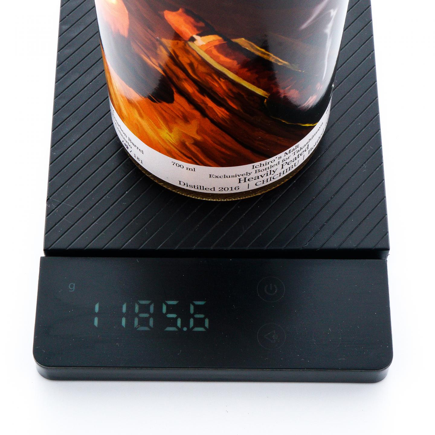 秩父 雪茄标 2016-2024 单桶#6182 高岛屋限定