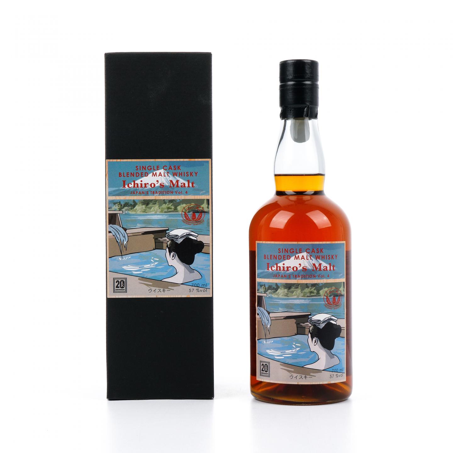 秩父 Ichiro's Malt 单桶#13685 调和 水楢桶后熟