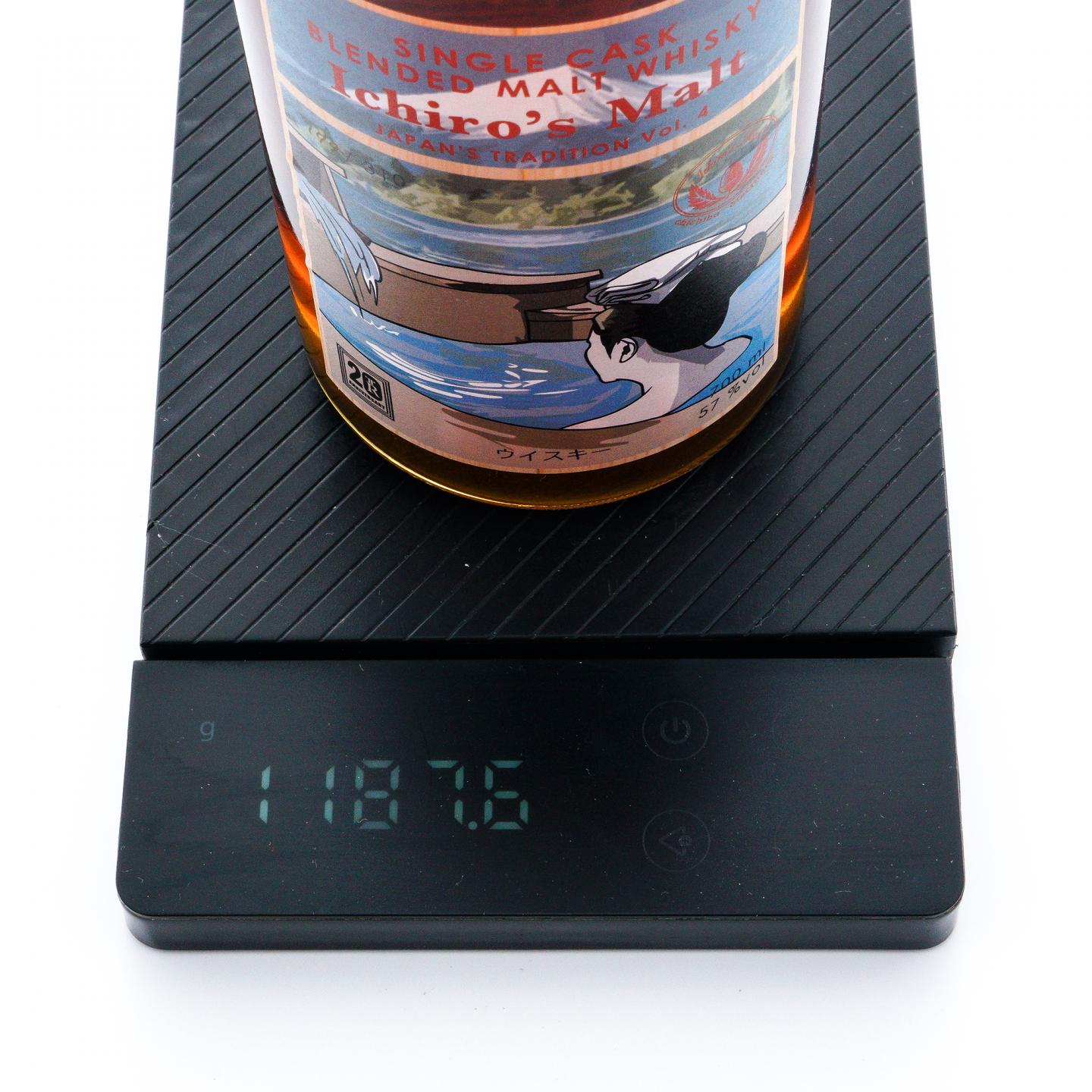 秩父 Ichiro's Malt 单桶#13685 调和 水楢桶后熟