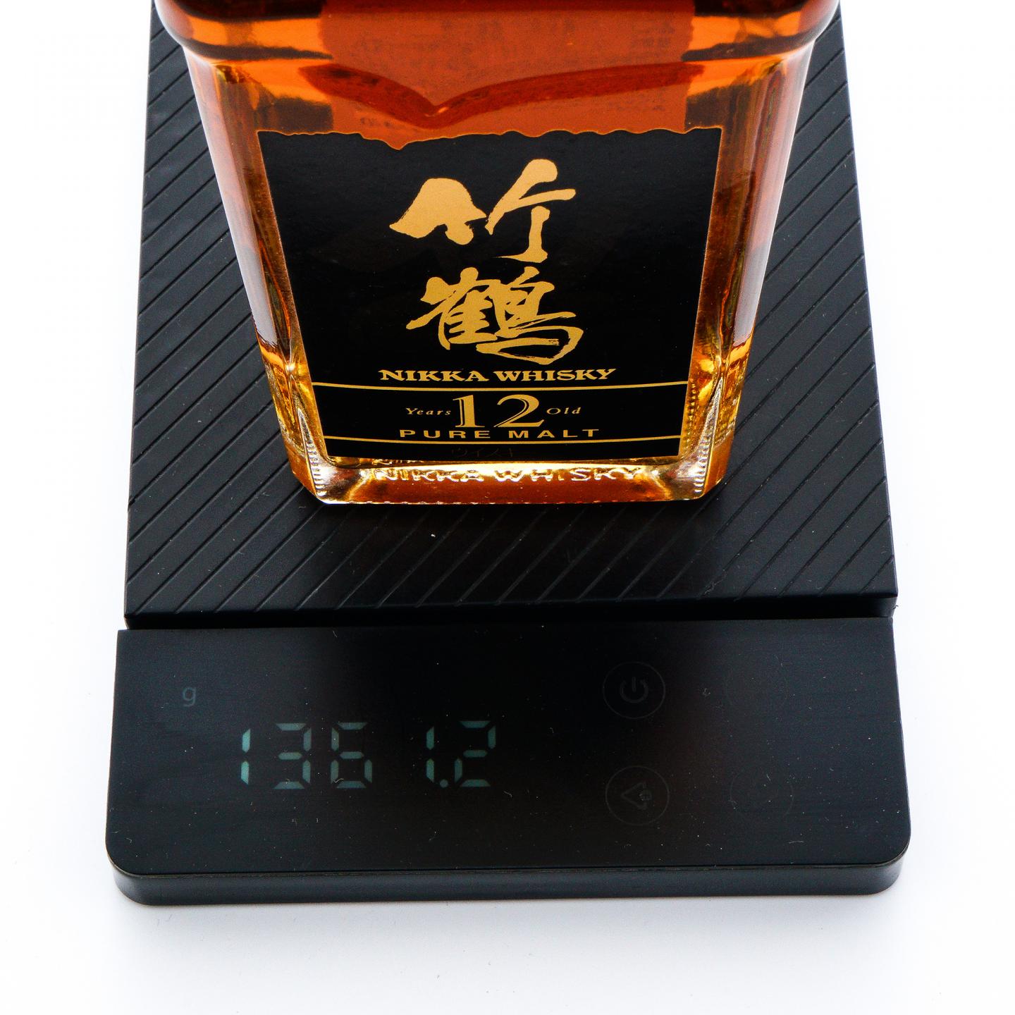 竹鹤 12年 Pure Malt 角瓶 660ml 40%