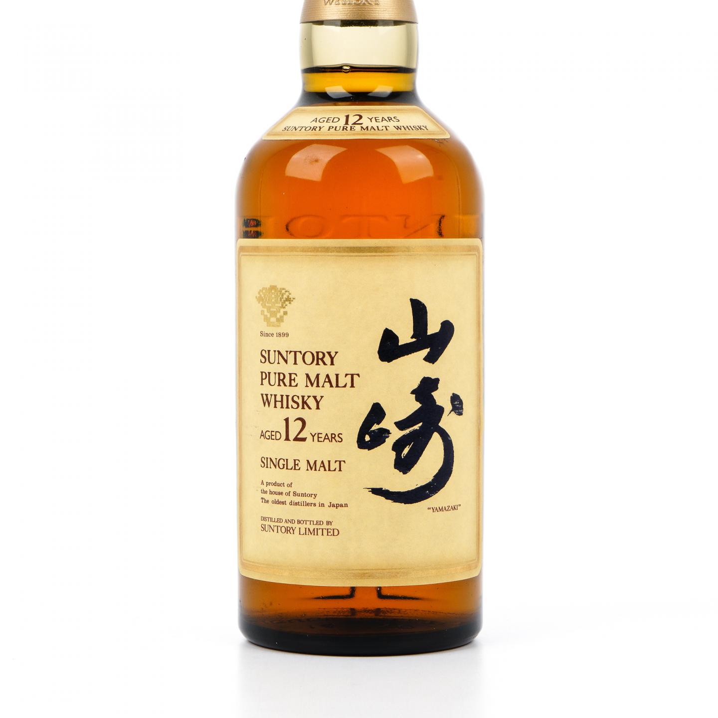 山崎 12年 Pure Malt 金花标 750ml