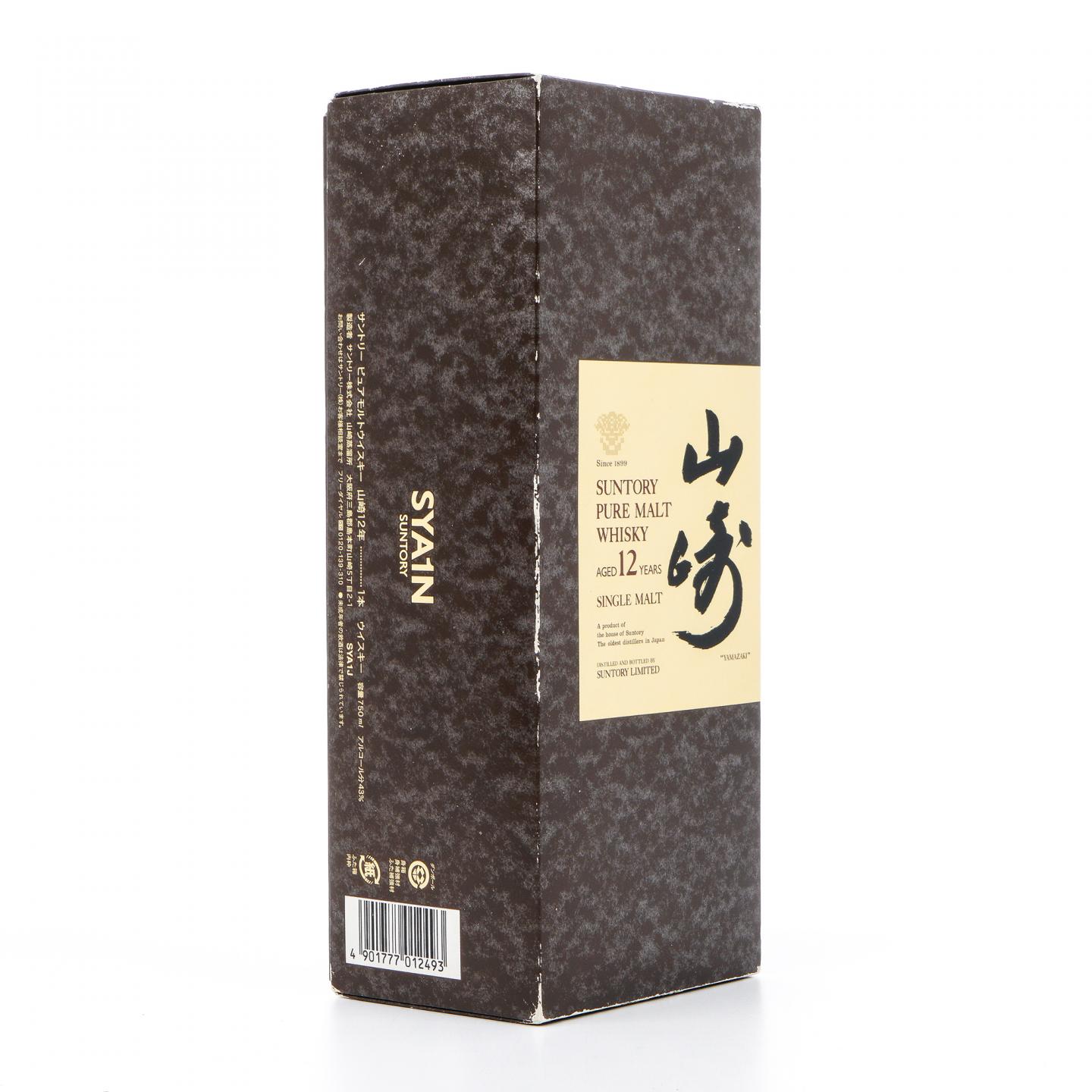 山崎 12年 Pure Malt 金花标 750ml
