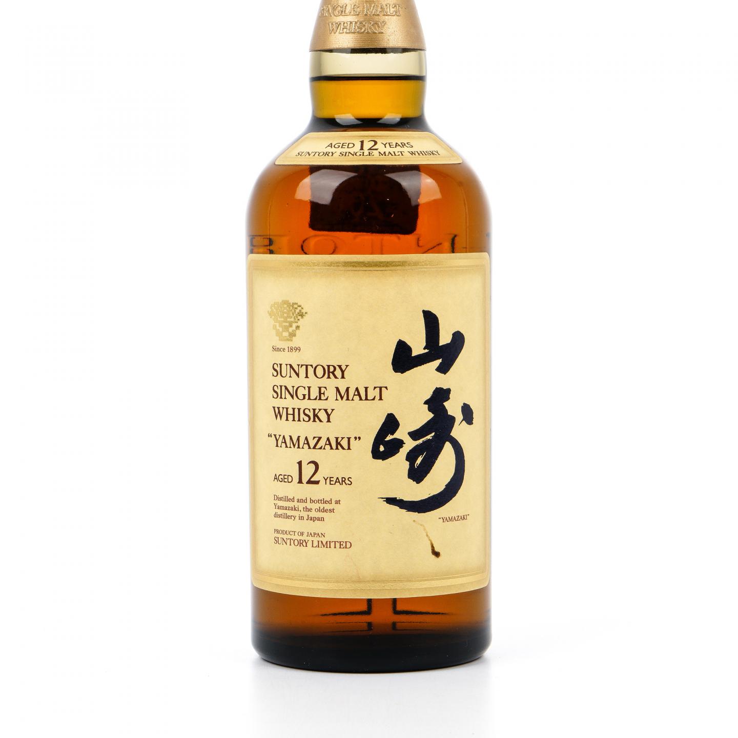 山崎 12年 金花标 Single Malt 750ml