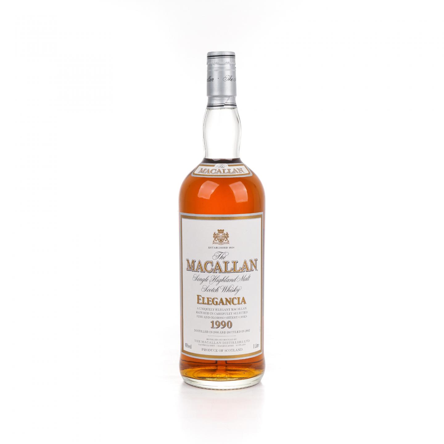 麦卡伦 1990-2002 Elegancia 1升装 雪莉桶