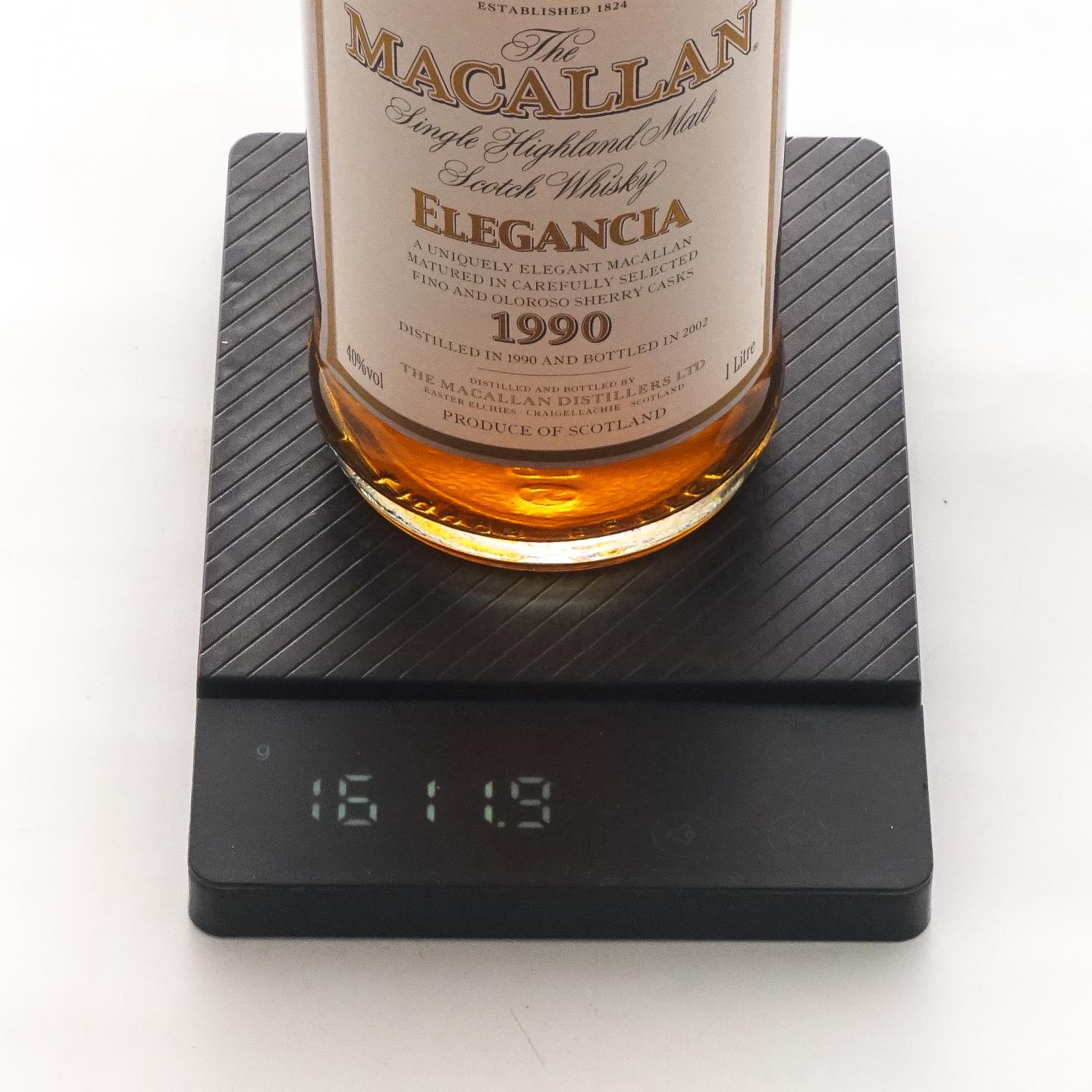 麦卡伦 1990-2002 Elegancia 1升装 雪莉桶