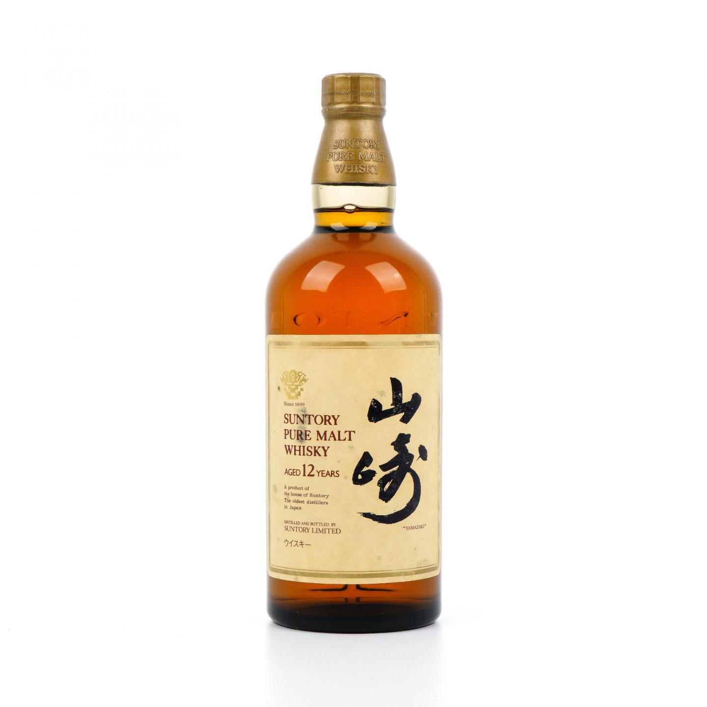 山崎 12年 Pure Malt 金花标 750ML