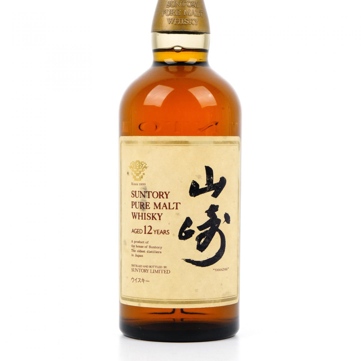 山崎 12年 Pure Malt 金花标 750ML
