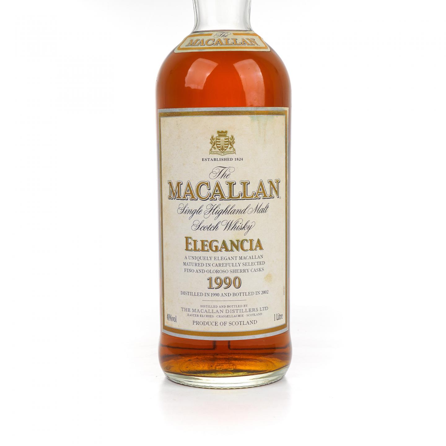 麦卡伦 1990-2002 Elegancia 1L装 雪莉桶