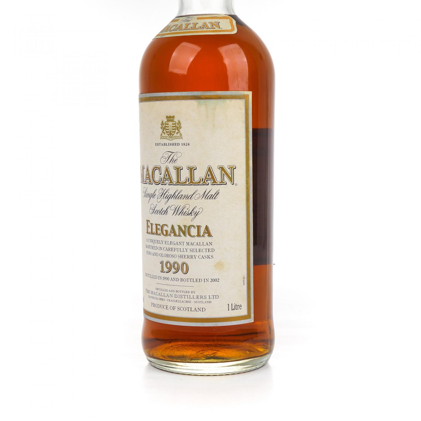 麦卡伦 1990-2002 Elegancia 1L装 雪莉桶