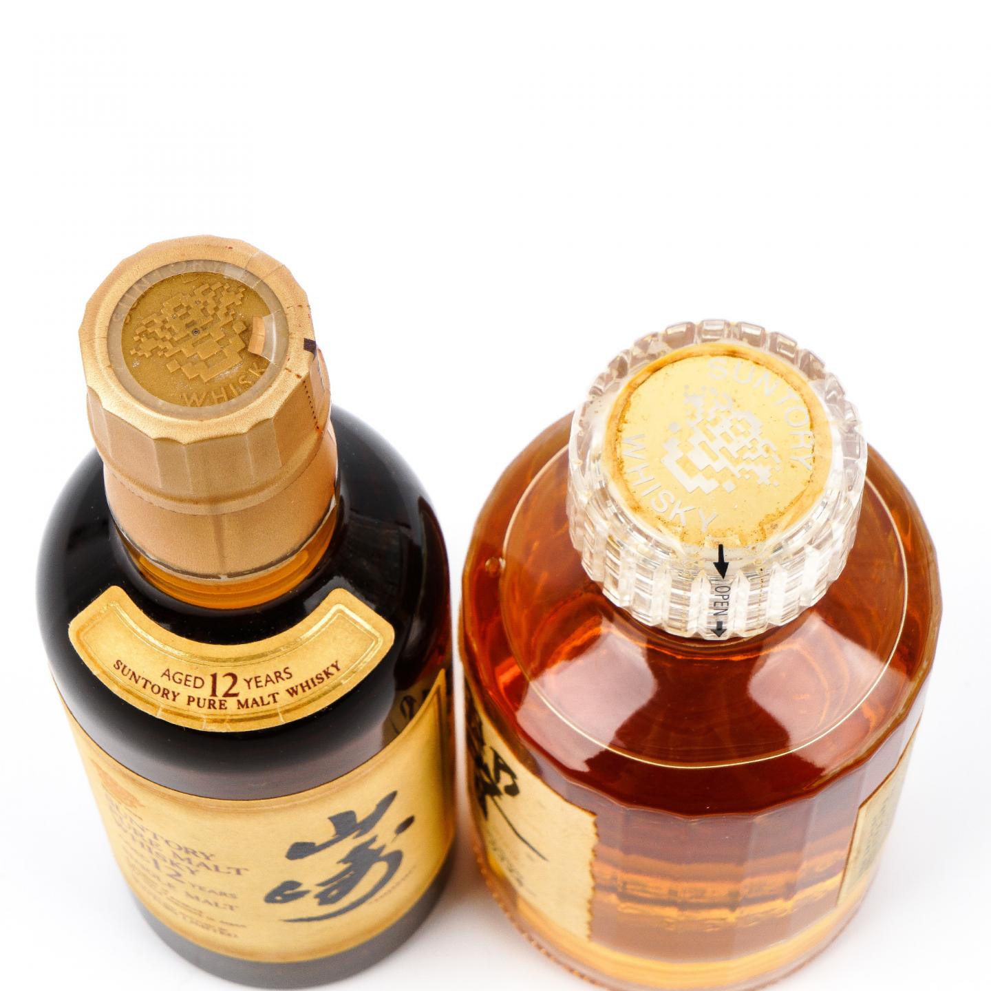【中样】响 17年/山崎 12年 金花标 180ml*2