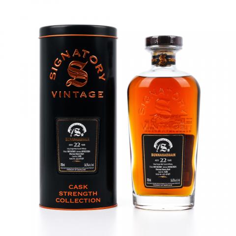 布纳哈本 22年 2001-2024 SV 雪莉桶#1438