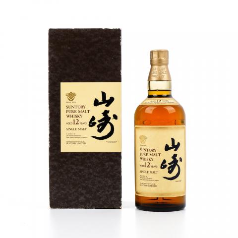 山崎 12年 Pure Malt 金花标 750ml