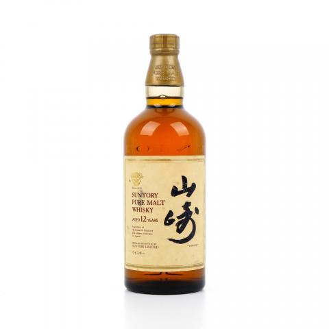 山崎 12年 Pure Malt 金花标 750ML