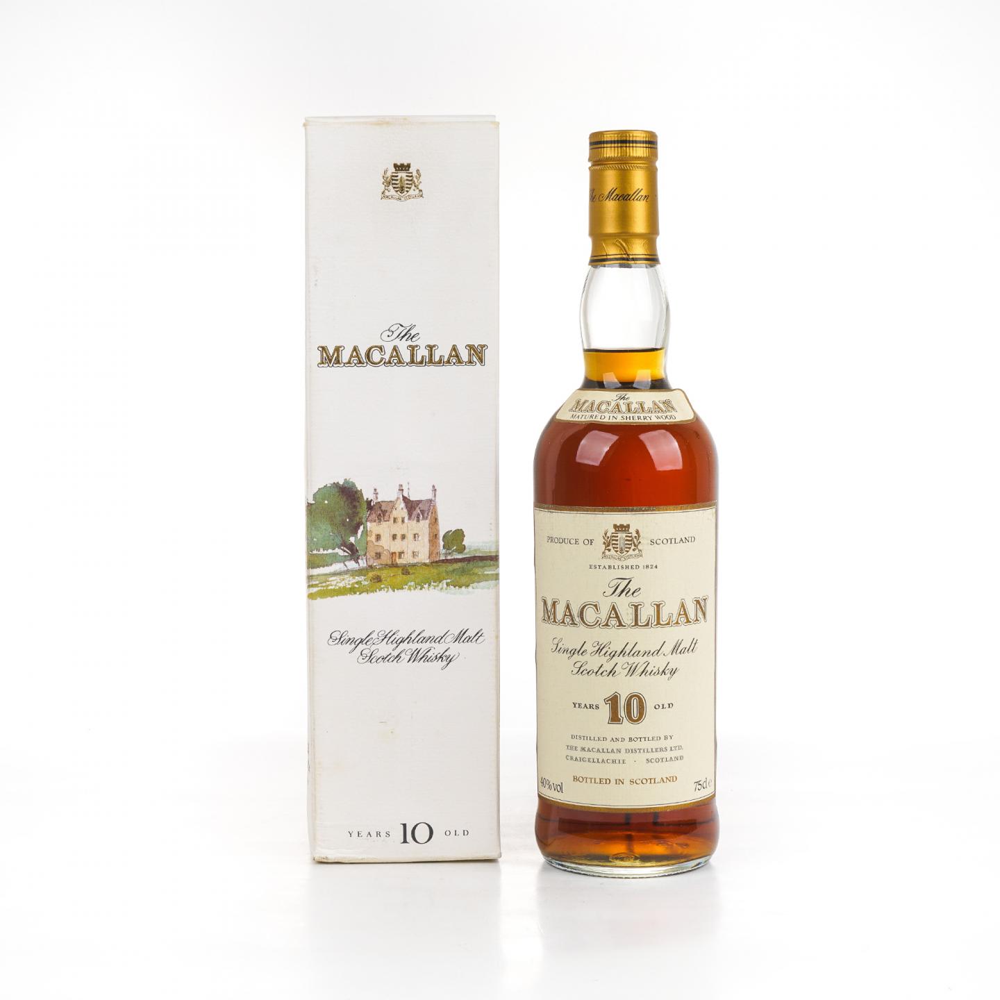 麦卡伦 10年 雪莉桶 庄园版 750ml