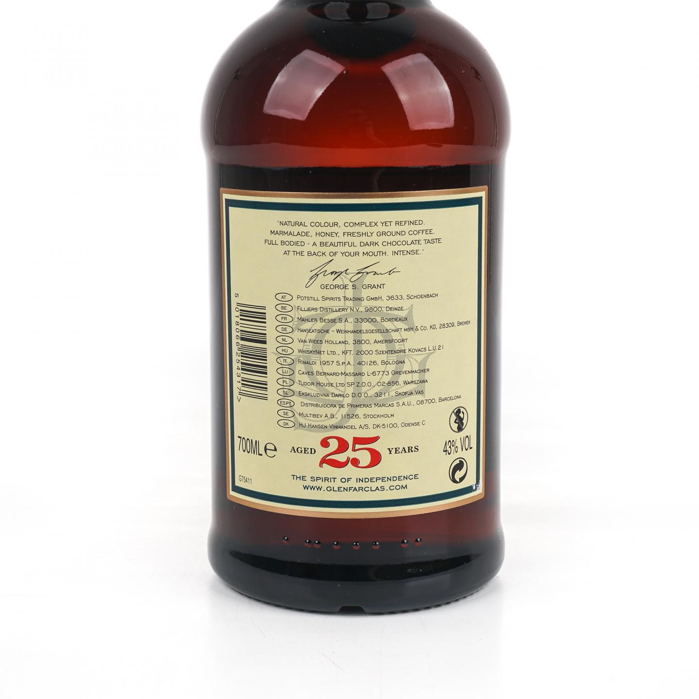 格兰花格 25年 圆筒 43%Vol.