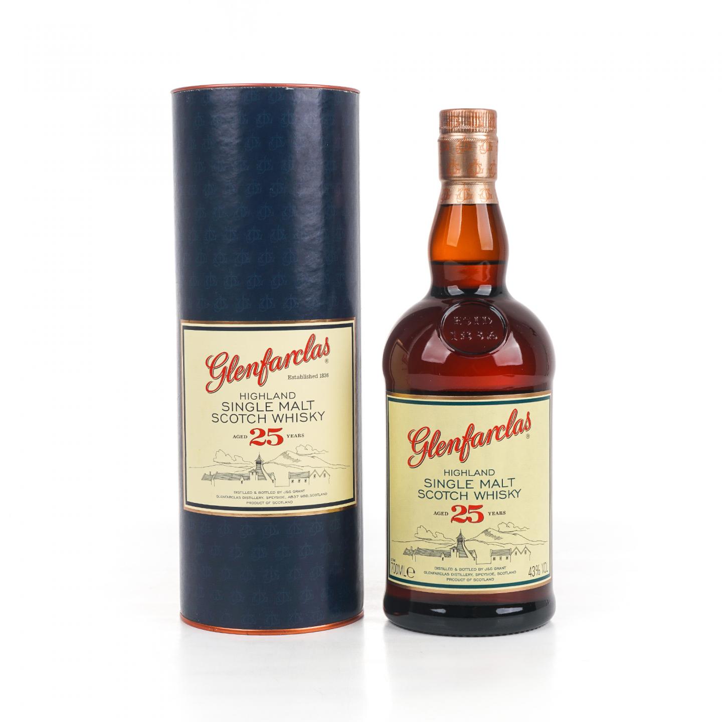 格兰花格 25年 圆筒 700ML