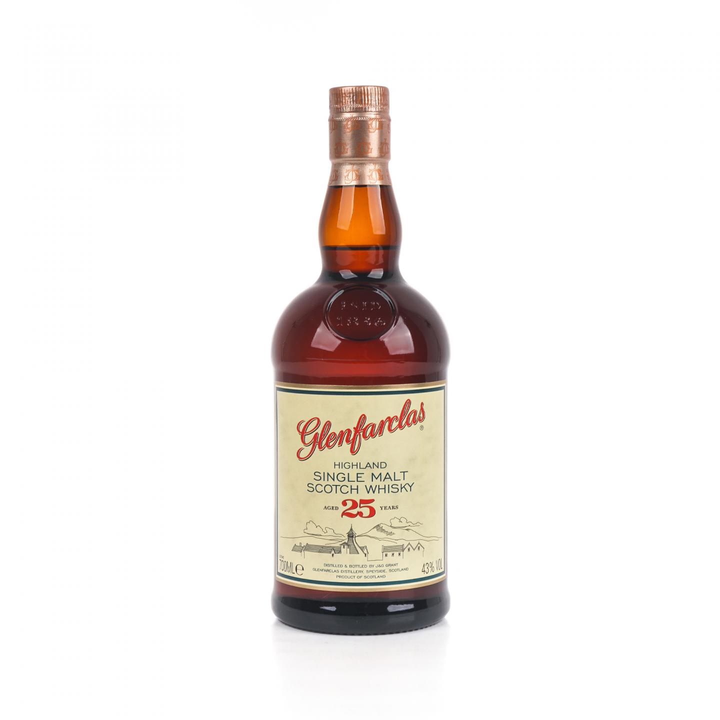 格兰花格 25年 圆筒 700ml 43%Vol.