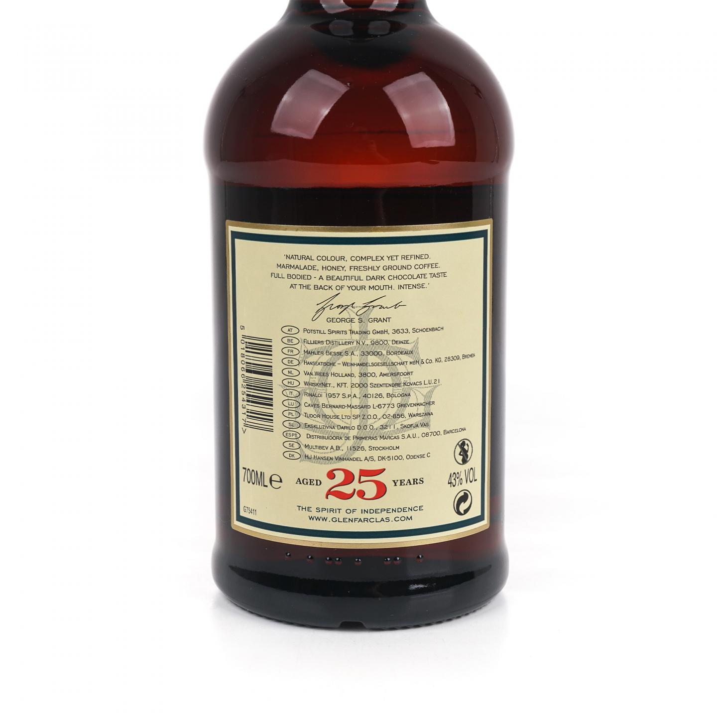格兰花格 25年 圆筒 700ml 43%Vol.