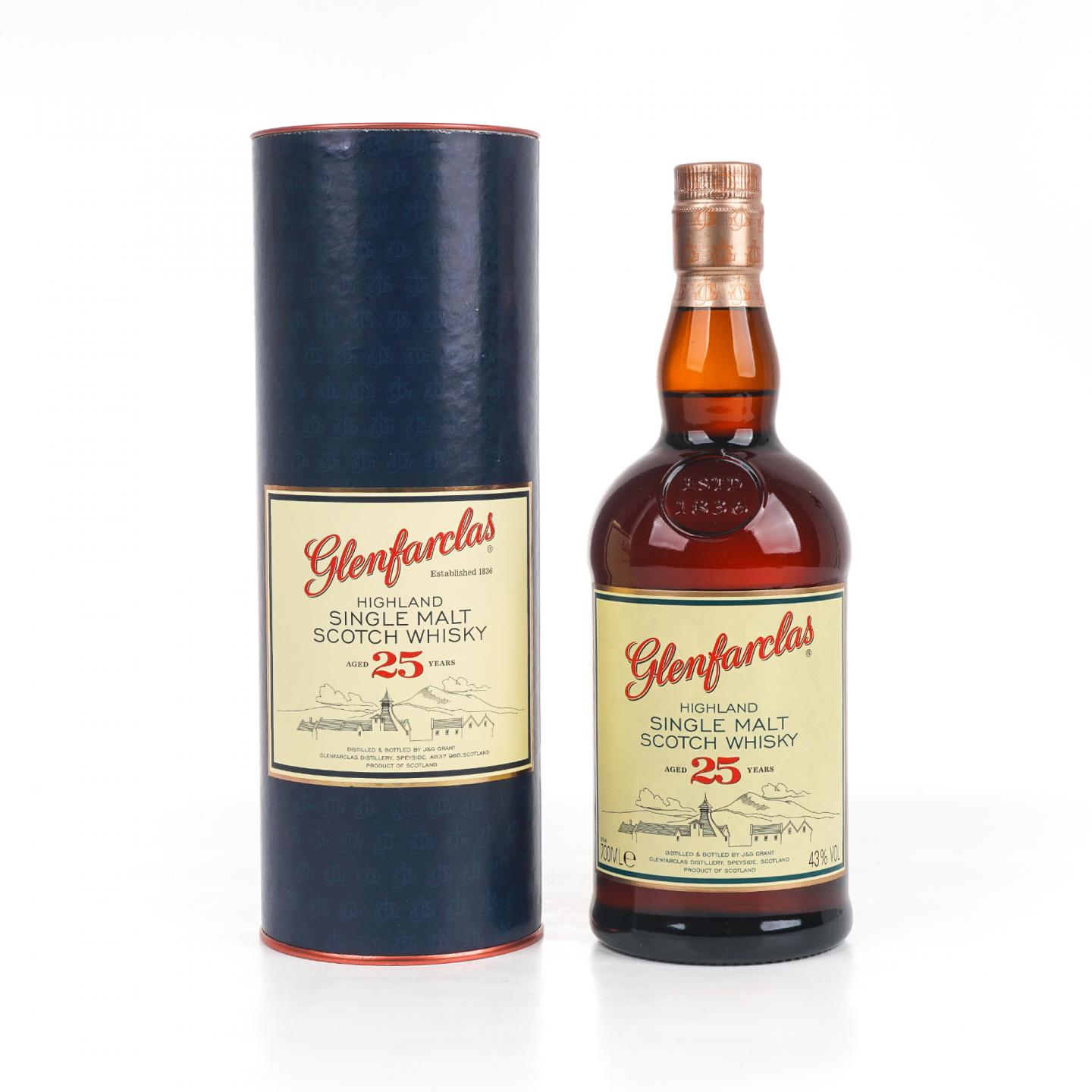格兰花格 25年 圆筒 43%Vol. 700ml