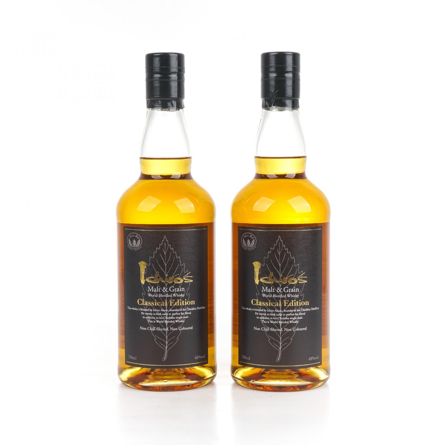 秩父 黑叶 Ichiro’s Malt & Grain Classical Edition 2支组