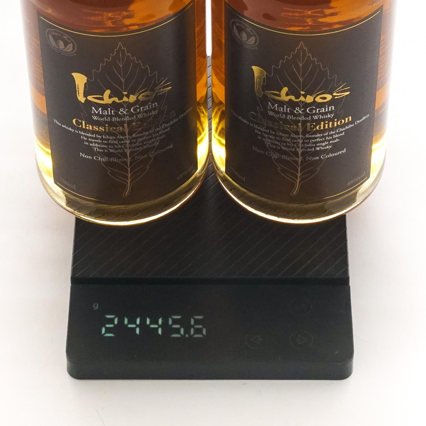 秩父 黑叶 Ichiro’s Malt & Grain Classical Edition 2支组