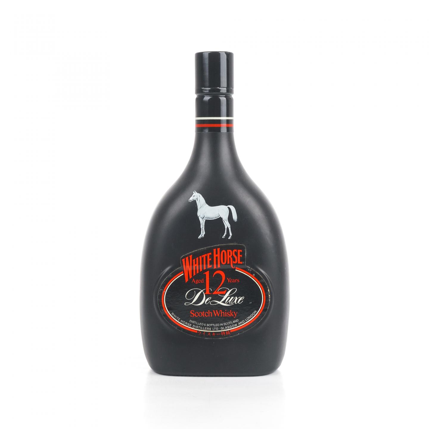 白马 12年 1980s 特级 黑瓷瓶 750ml