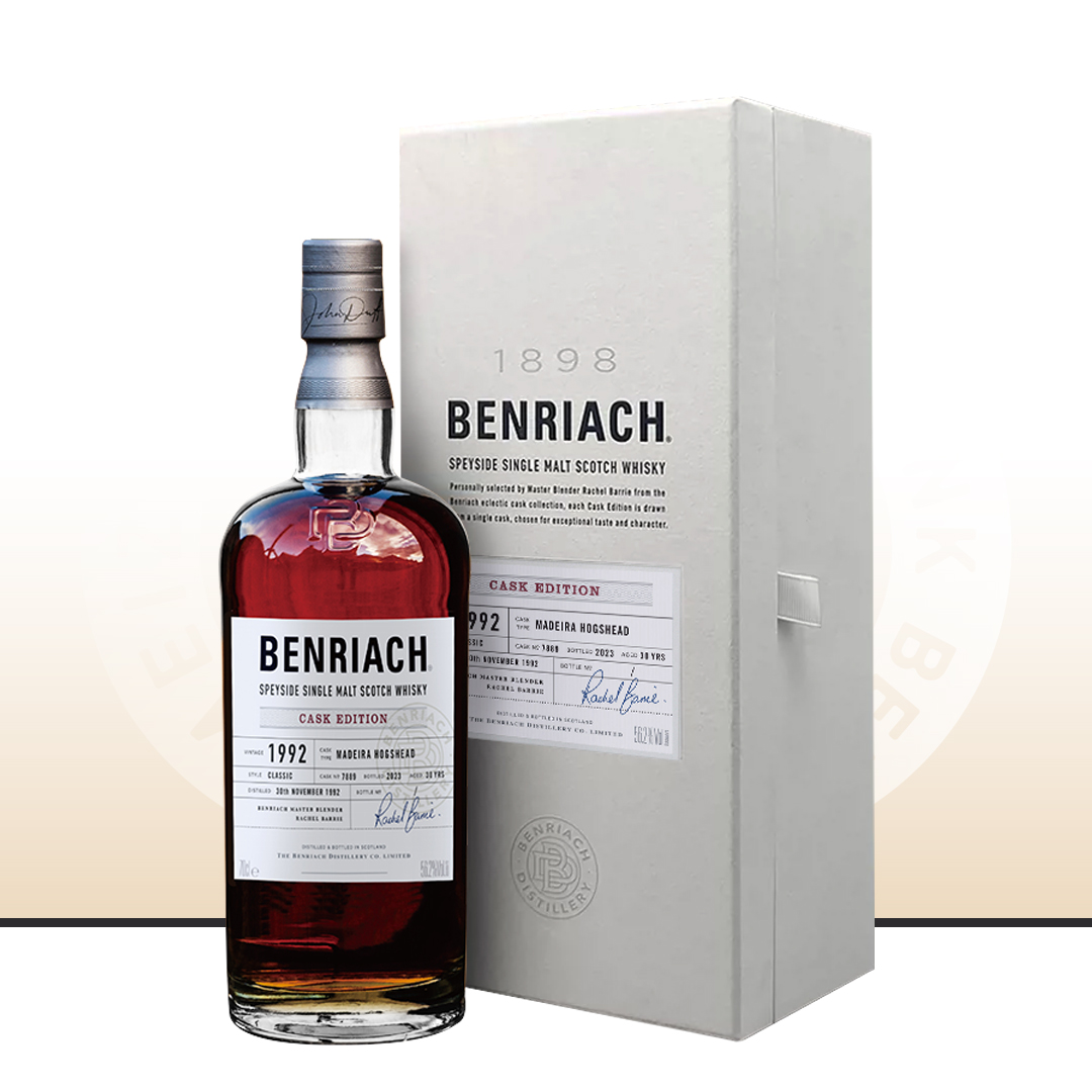 【桶号 7889】BenRiach 本利亚克 30年 1992 单一麦芽威士忌