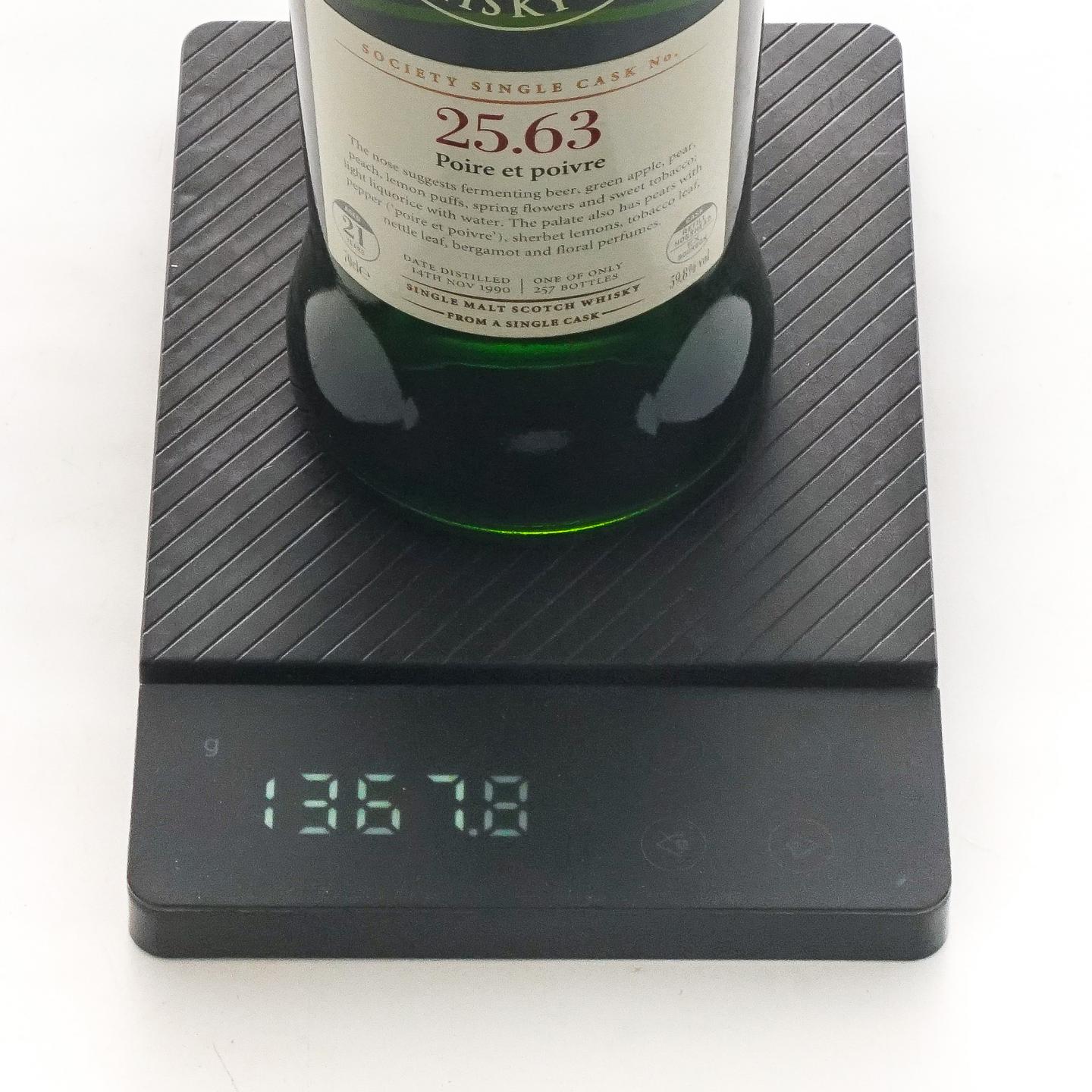 SMWS 25.63 罗斯班克 21年 1990
