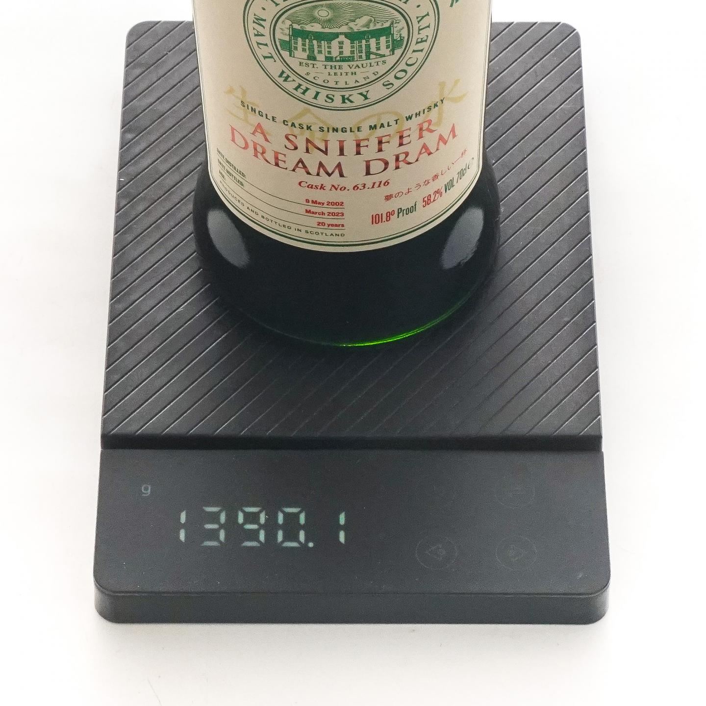 SMWS 63.116 格兰道奇 20年 2002-2023 单桶