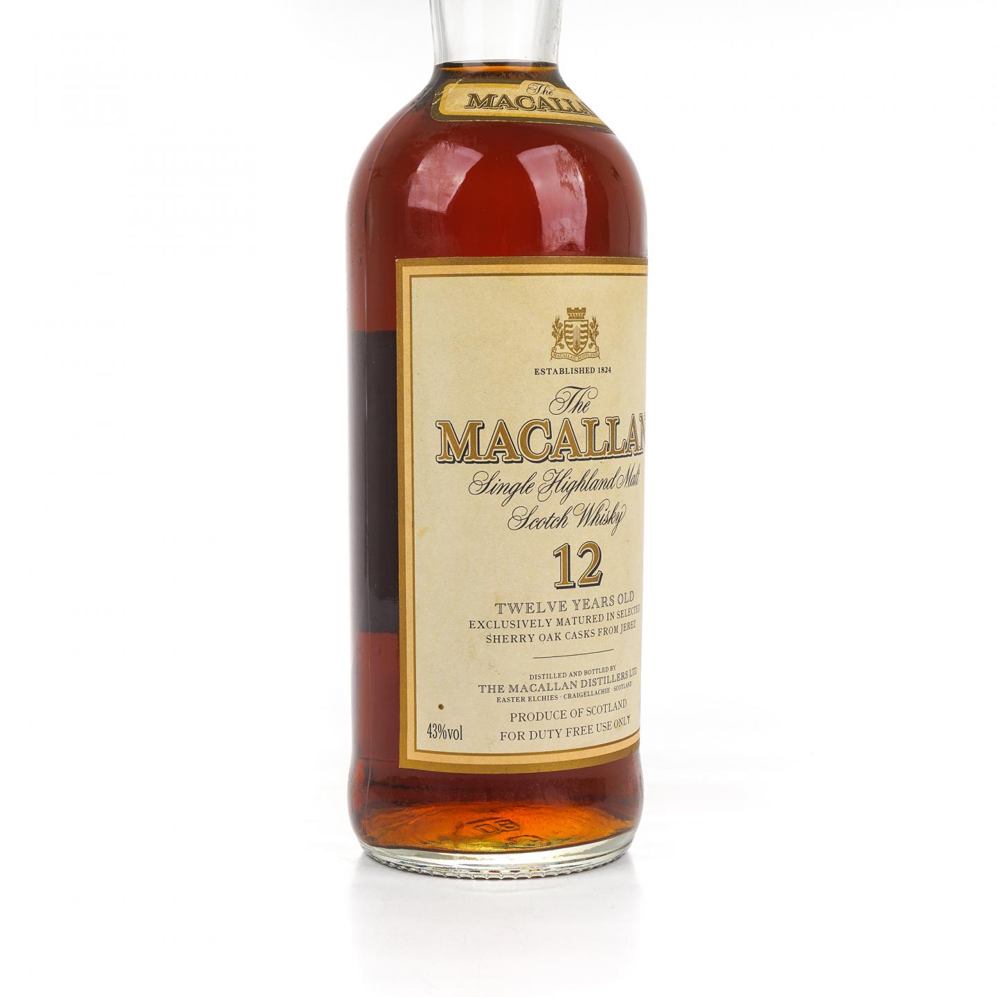 麦卡伦 12年 雪莉桶 1L
