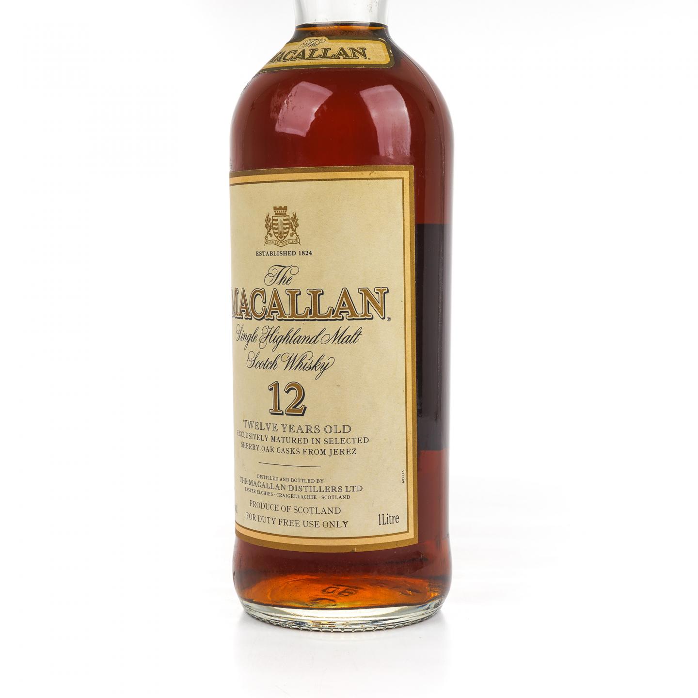 麦卡伦 12年 雪莉桶 1L