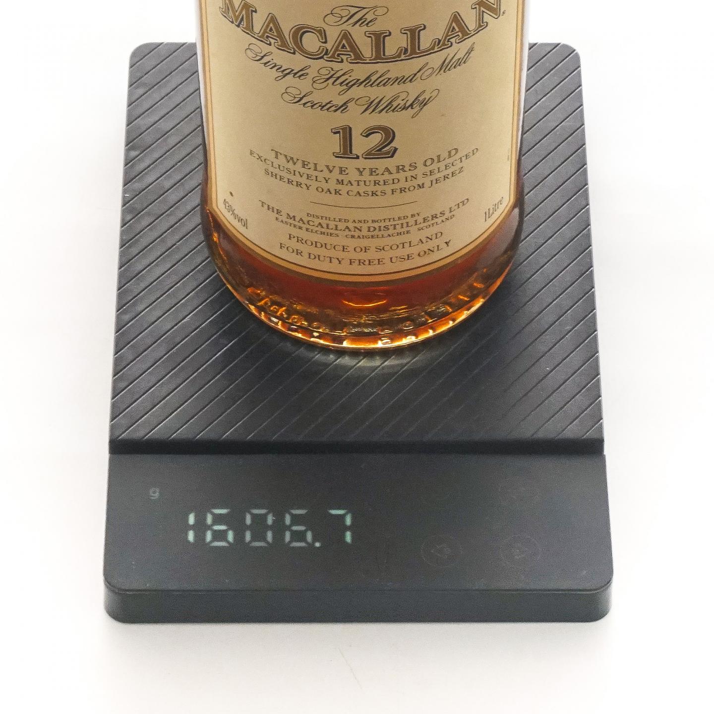 麦卡伦 12年 雪莉桶 1L