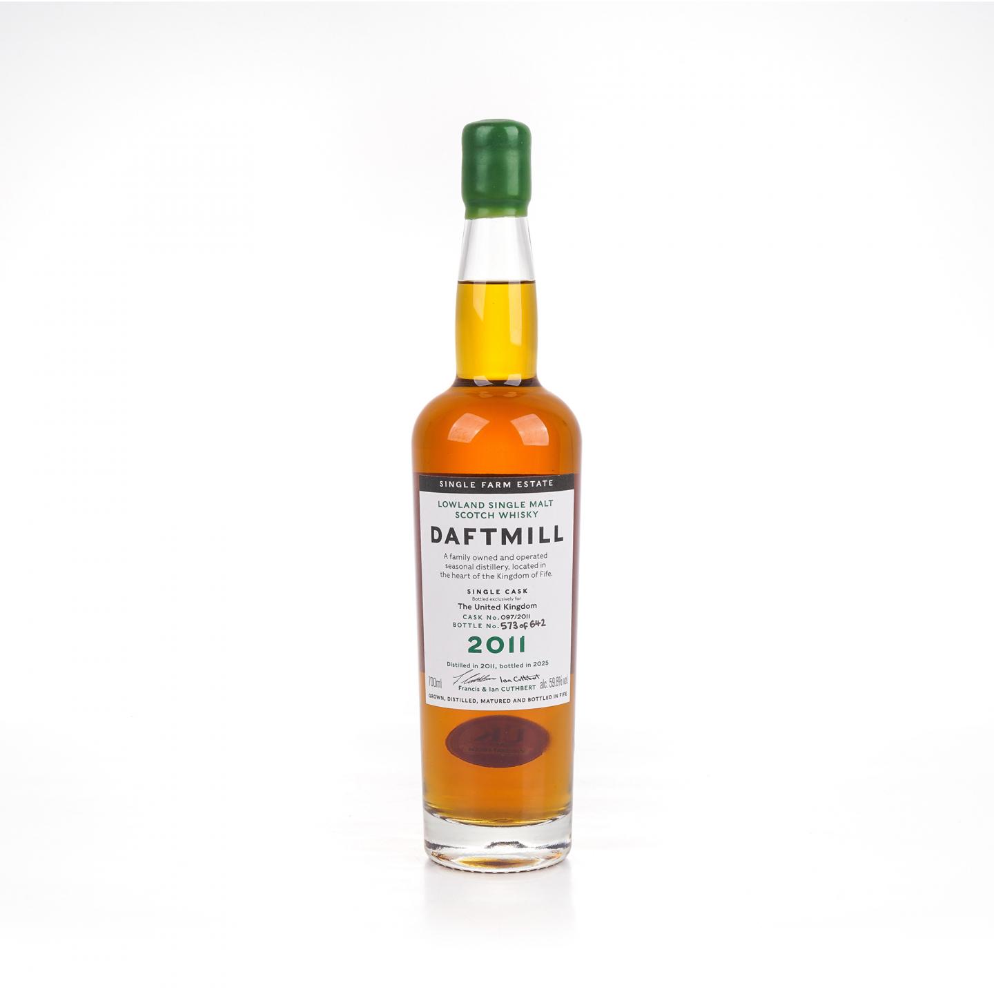 达夫特米尔 2011-2025 雪莉单桶#097/2011 59.8%