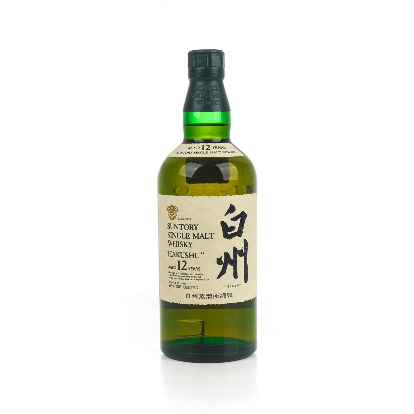 白州 12年 金花标