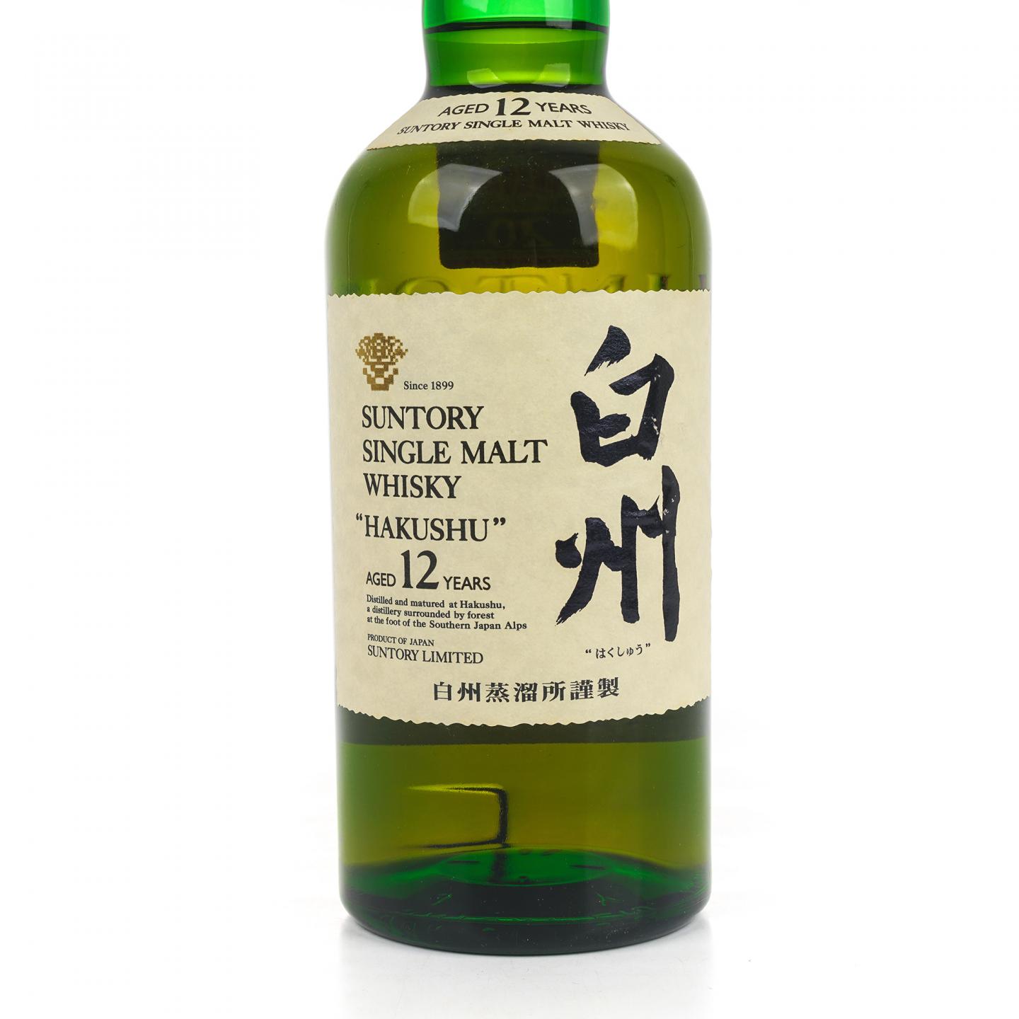 白州 12年 金花标