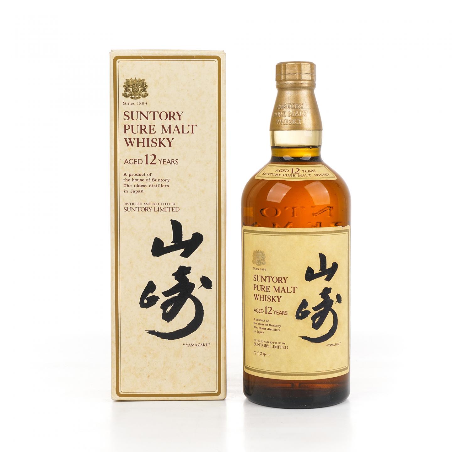 山崎 12年 金狮标 Pure Malt 750ml