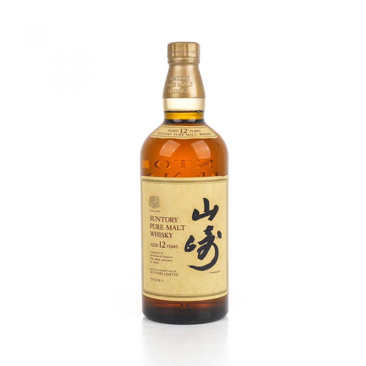 山崎 12年 金狮标 Pure Malt 750ml