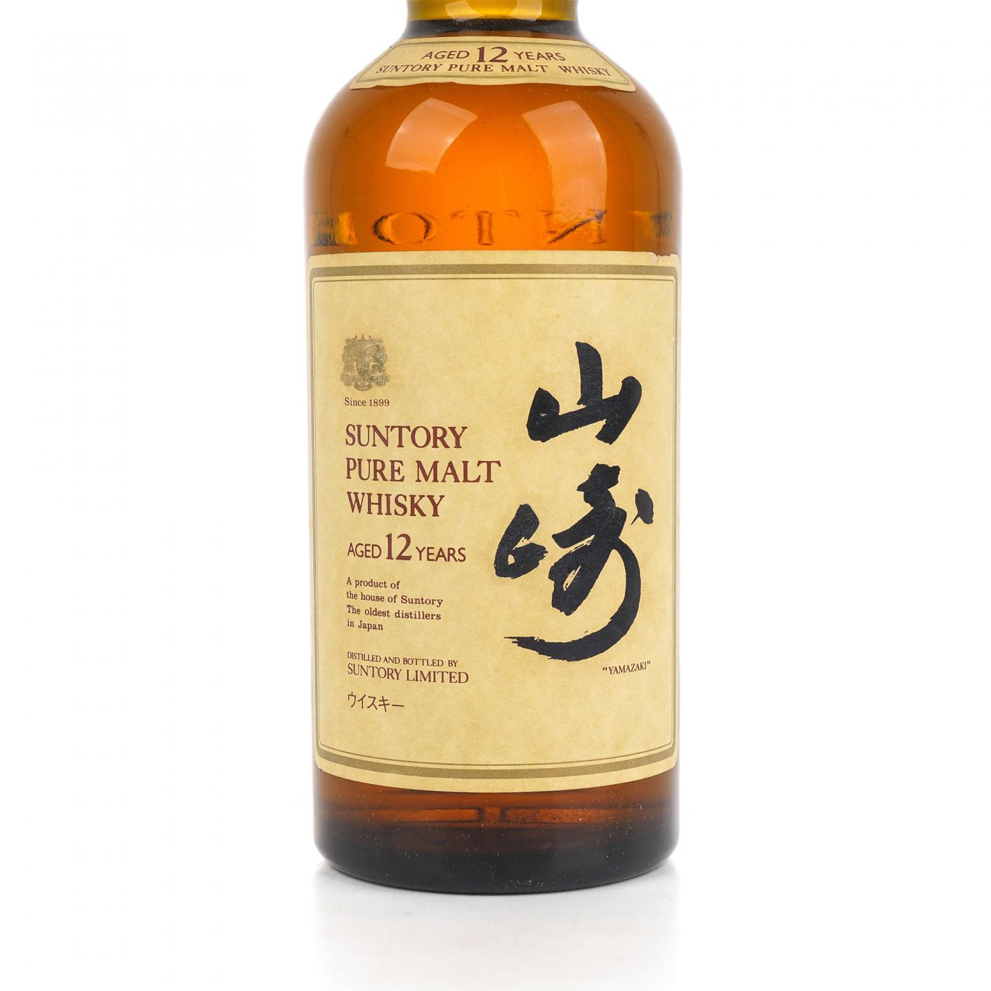 山崎 12年 金狮标 Pure Malt 750ml