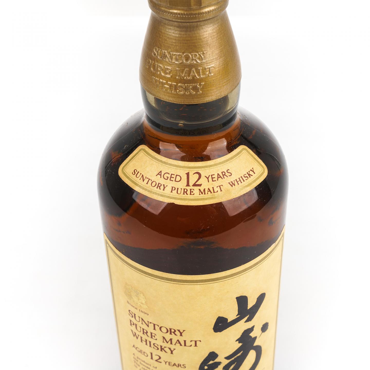 山崎 12年 金狮标 Pure Malt 750ml