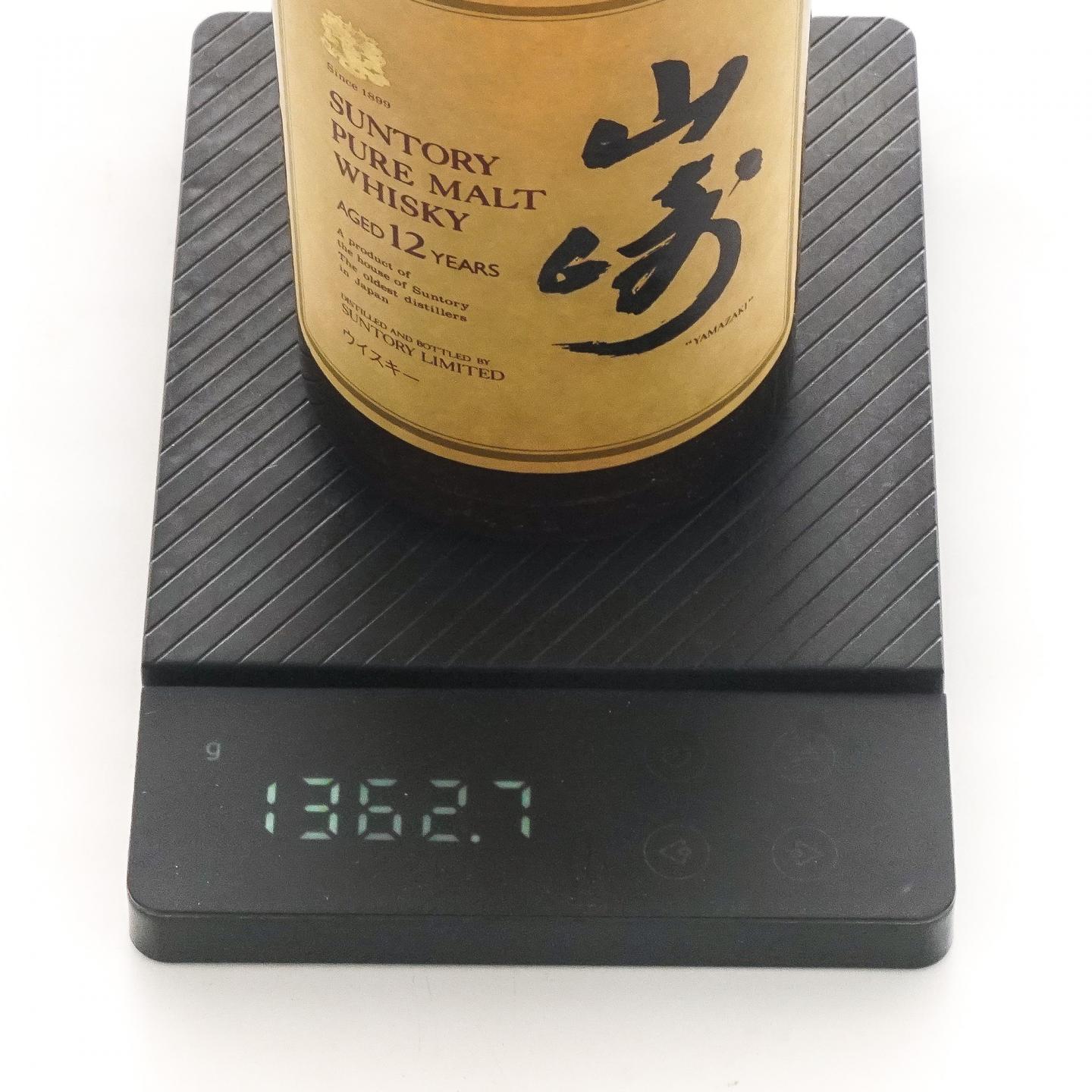 山崎 12年 金狮标 Pure Malt 750ml