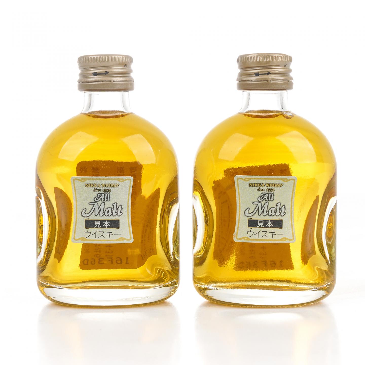 【酒版】余市/宫城峡/竹鹤/All Malt 5支组*50ml