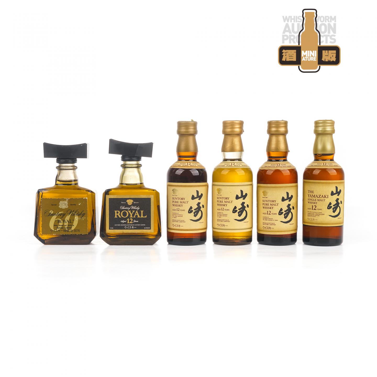 【酒版】山崎 12年/三得利 Royal 50ml*6