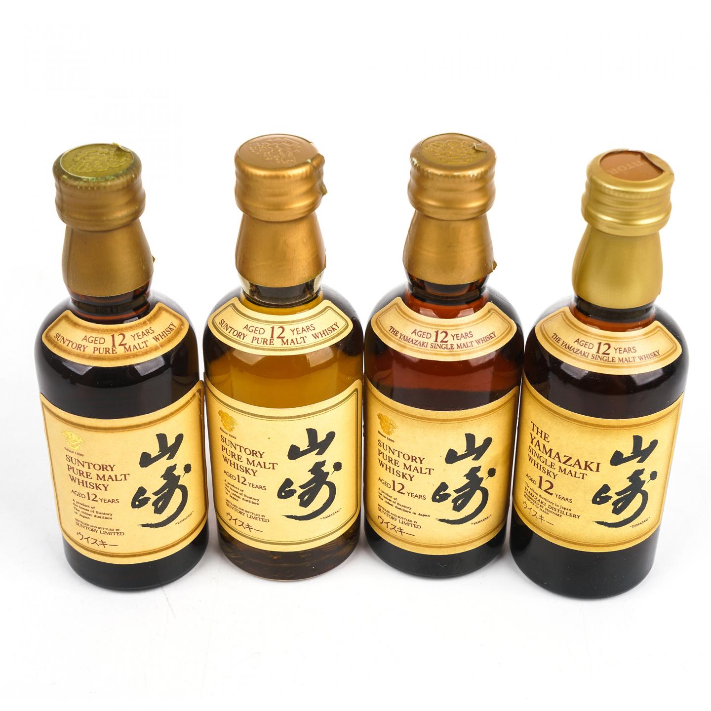 【酒版】山崎 12年/三得利 Royal 50ml*6