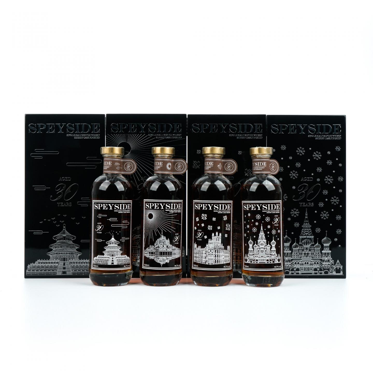 秘密斯佩塞 30年 春夏秋冬全套 700ml*4瓶组