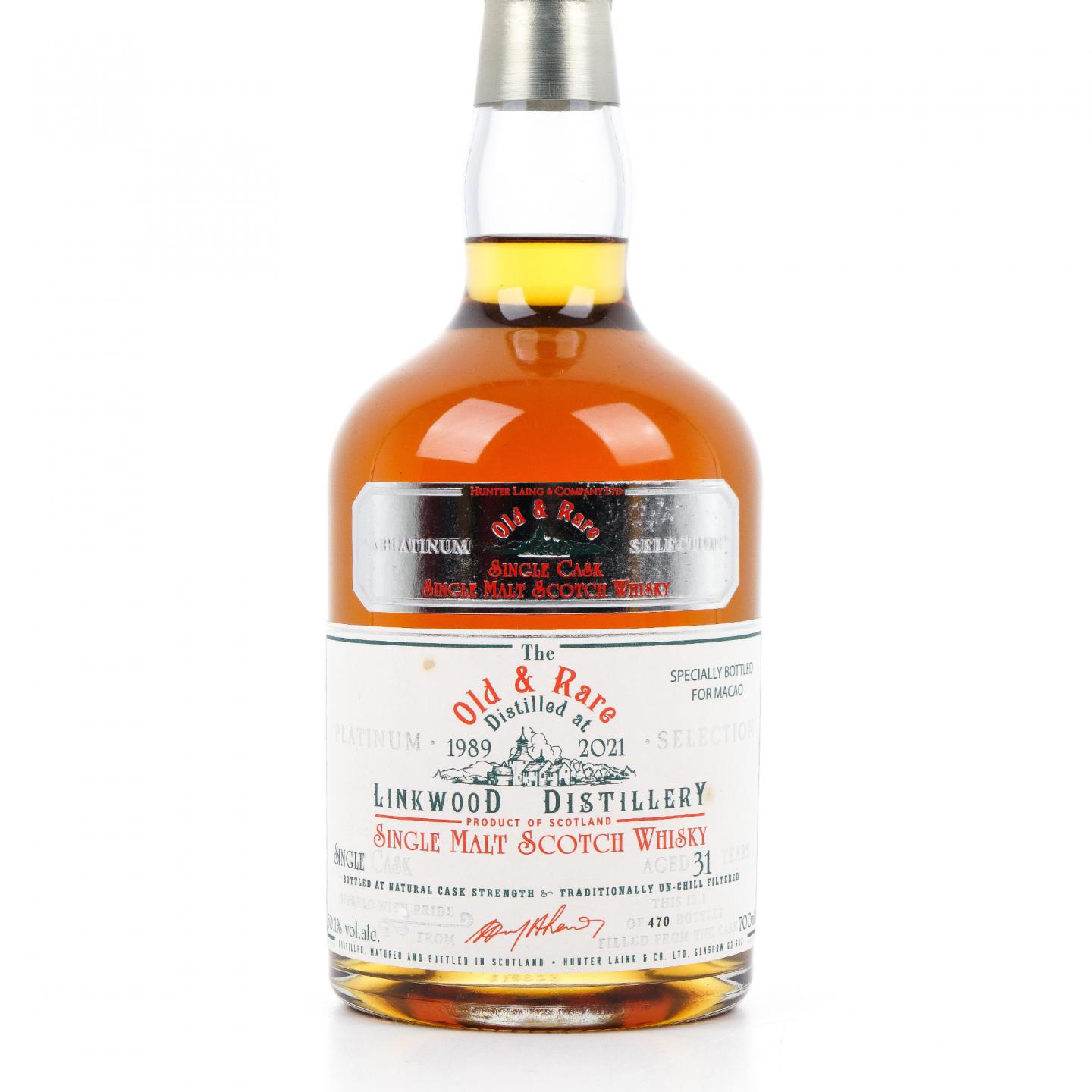 林可伍德 31年 1989-2021 单桶桶强 HL Old & Rare 700ml