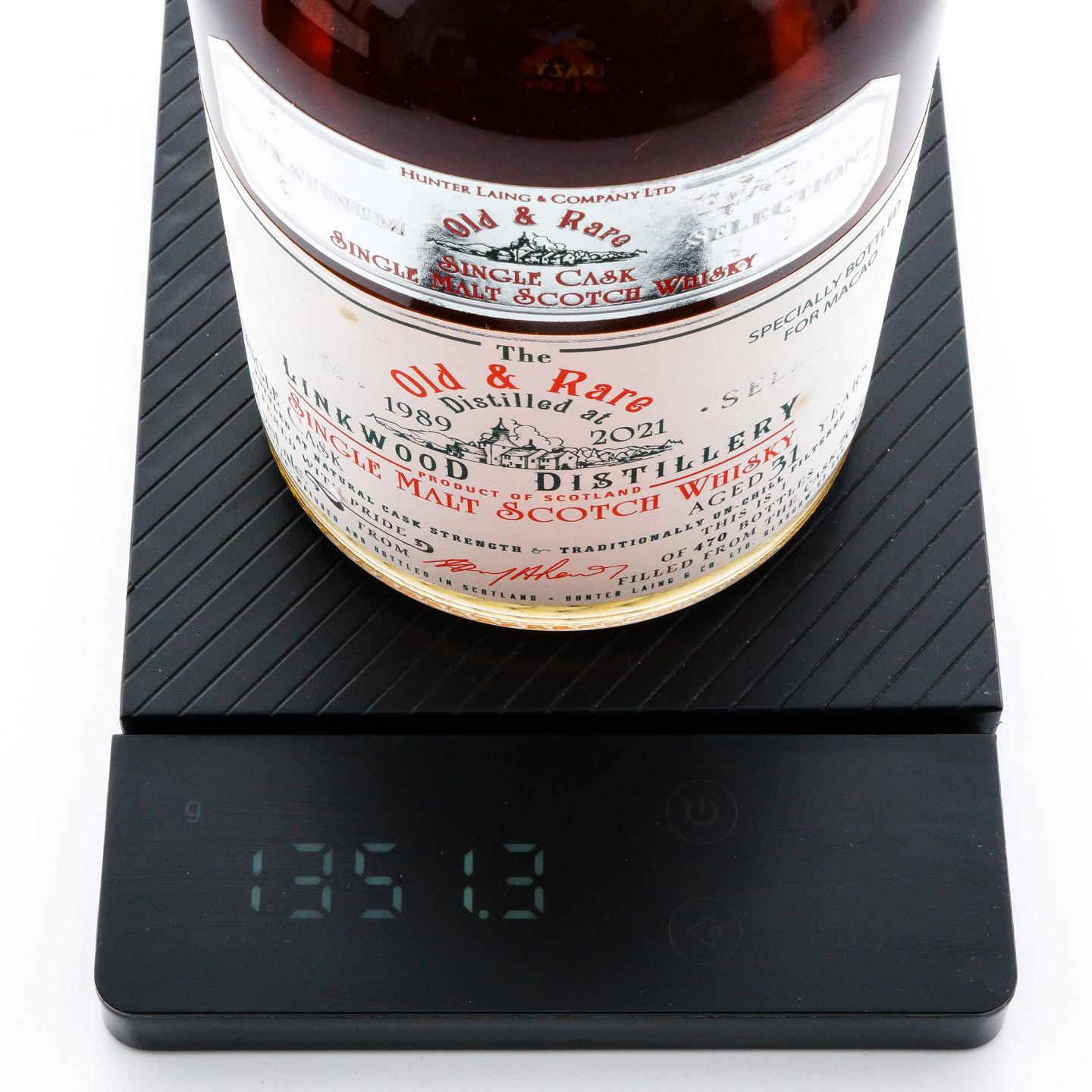 林可伍德 31年 1989-2021 单桶桶强 HL Old & Rare 700ml